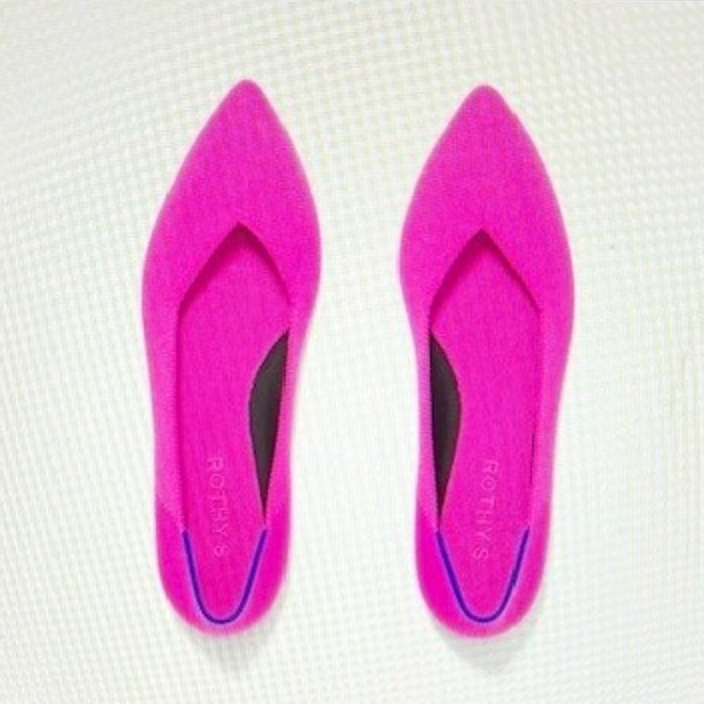 Rothy's The Point II in Dragon Fruit Size 10.5
